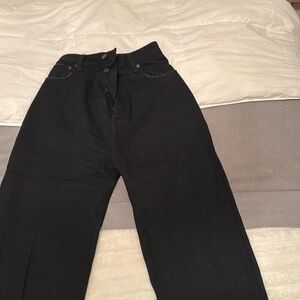 Black Balenciaga jeans, purchased from Kim Kardashians closet